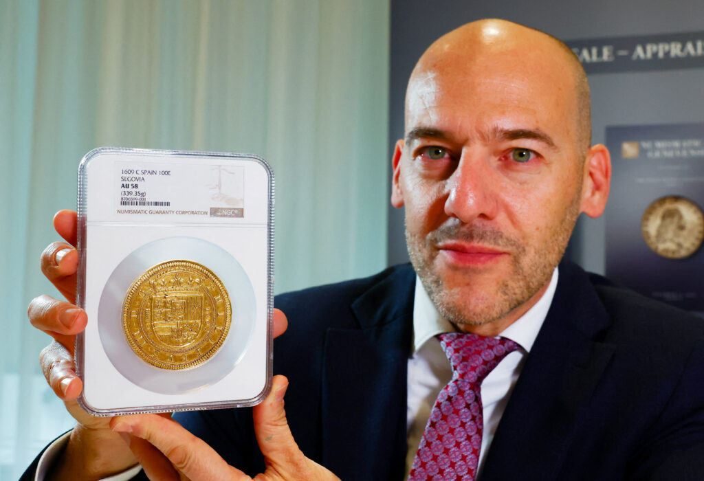 Glavni izvršni direktor dražbene hiše Numismatica Genevensis Frank Baldacci