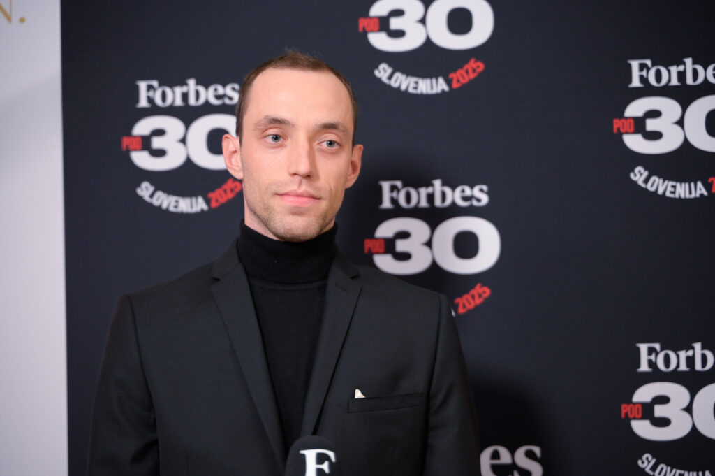 Gašper Podobnik, raziskovalec Fakultete za elektrotehniko UL, na 30 pod 30