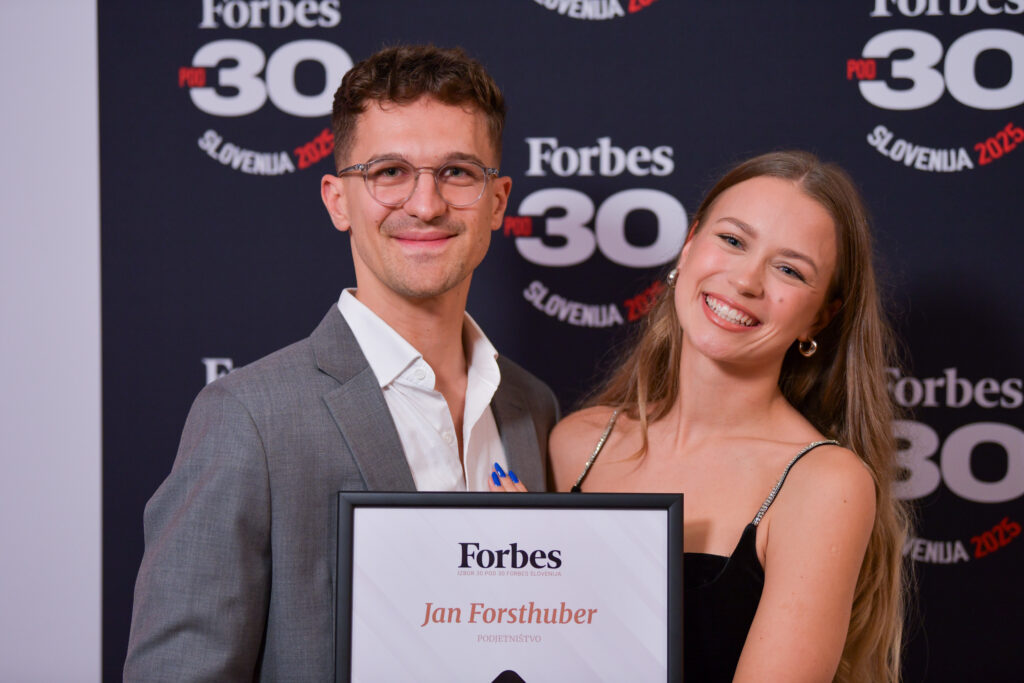 Jan Forsthuber, soustanovitelj Deltahub, na 30 pod 30