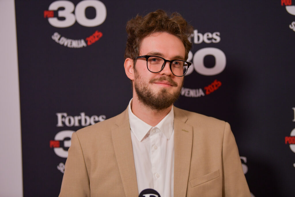 Luka Sinček, soustanovitelj Juicy Marbles, na 30 pod 30