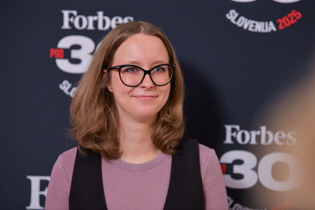 Maja Popović, doktorska študentka BF UL, na 30 pod 30