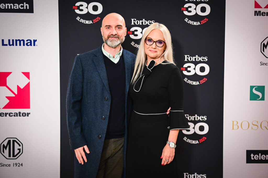 Izvršni direktor Adria Media Ljubljana Aleš Cipot in odgovorna urednica N1 Slovenija Katja Šeruga