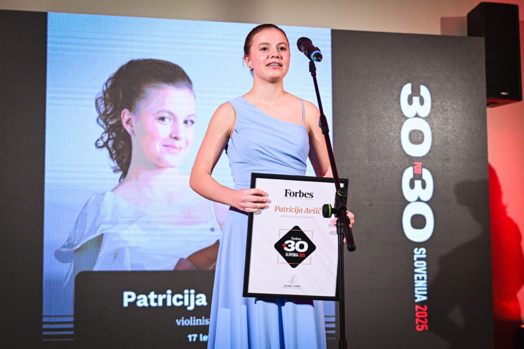 Violinistka Patricija Avšič
