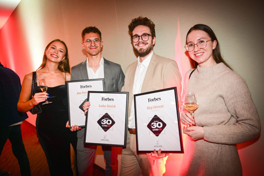 Jan Forsthuber, soustanovitelj Deltahuba, in Luka Sinček, soustanovitelj Juicy Marbles