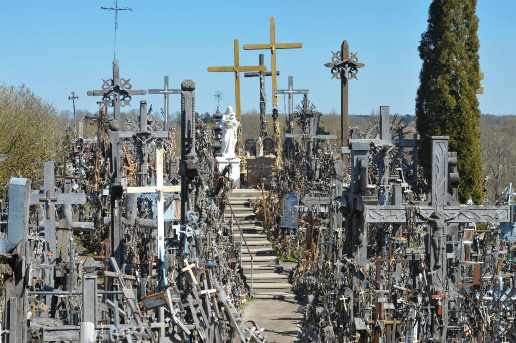 Hrib križev v litovskem mestu Šiauliai