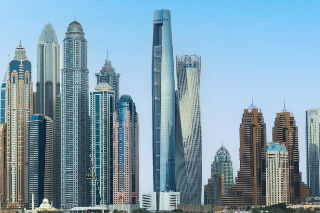 Ciel Dubai Marina, Dubaj, hotel