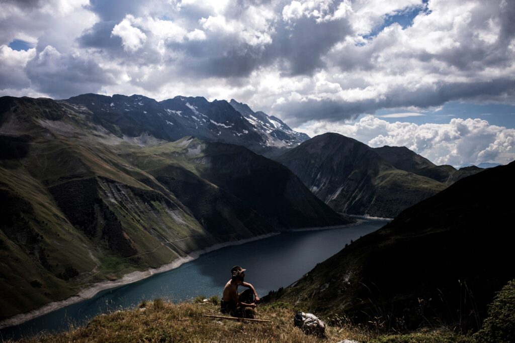 Francoske Alpe v pokrajini Savoie, blizu vasice Saint-Colomban-Des-Villards