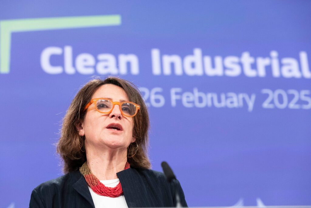 Evropska komisarka Teresa Ribeira