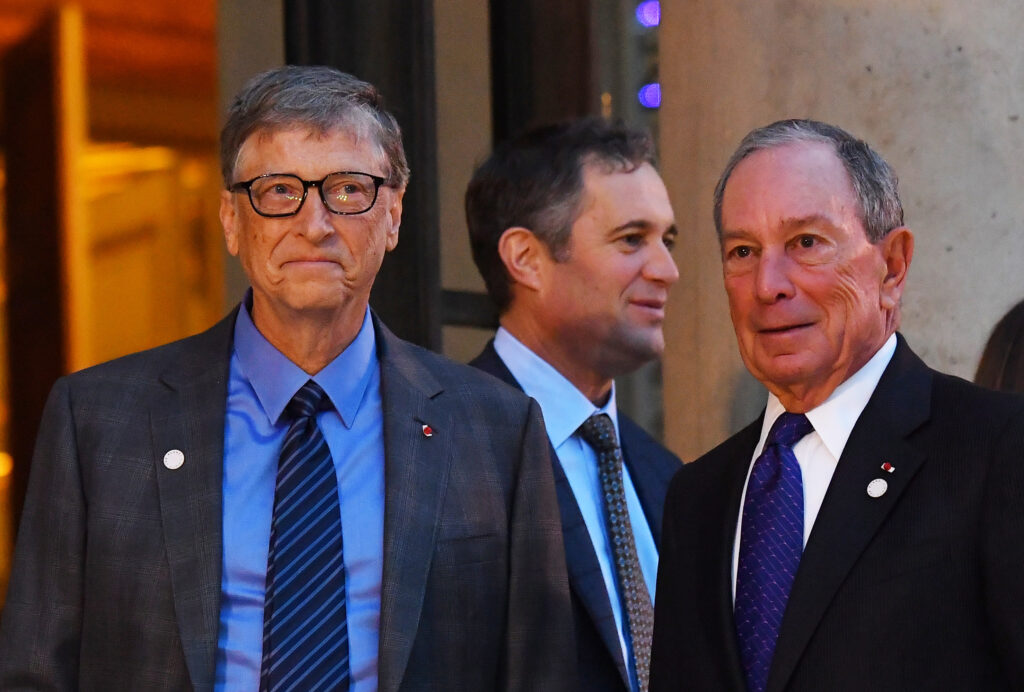 Bill Gates, Michael Bloomberg