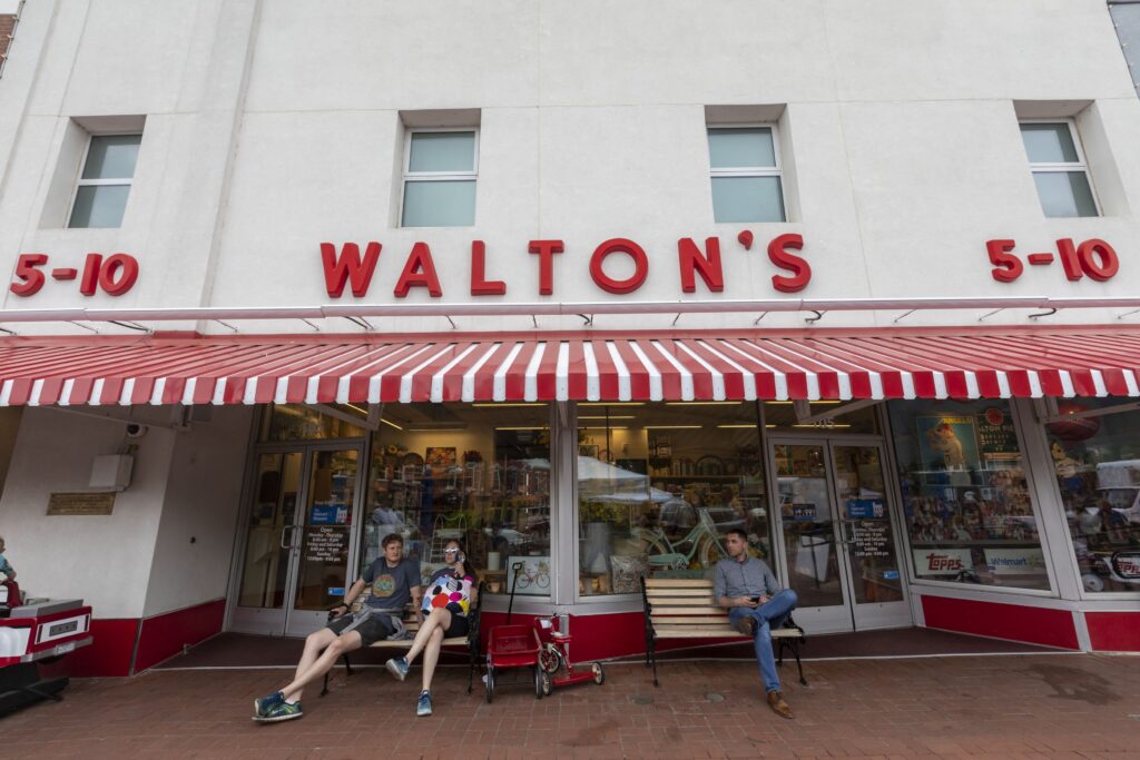 Trgovina Walton's Five and Dime v Arkansasu je danes muzej Walmarta