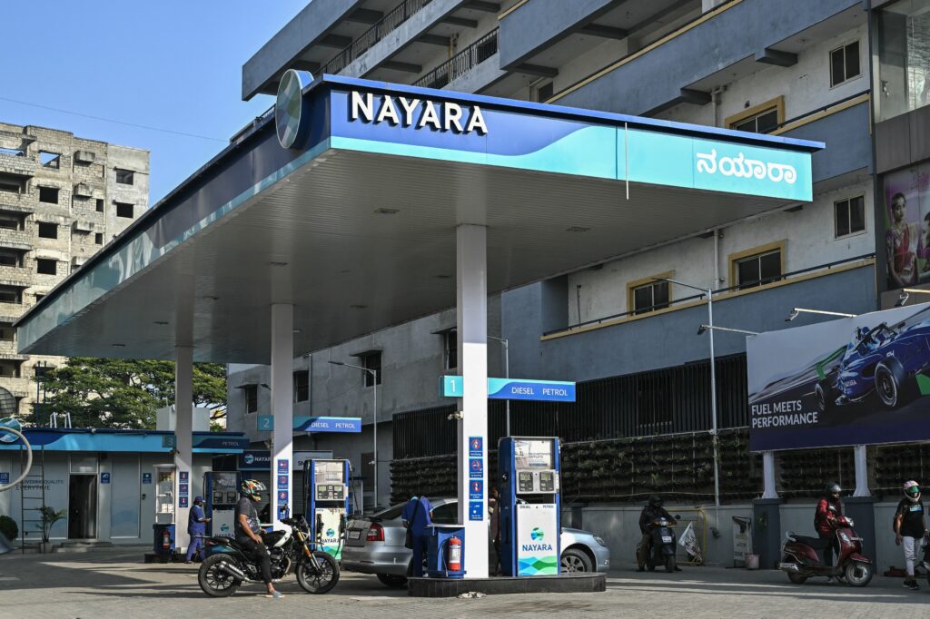 Nayara Energy, bencinska črpalka