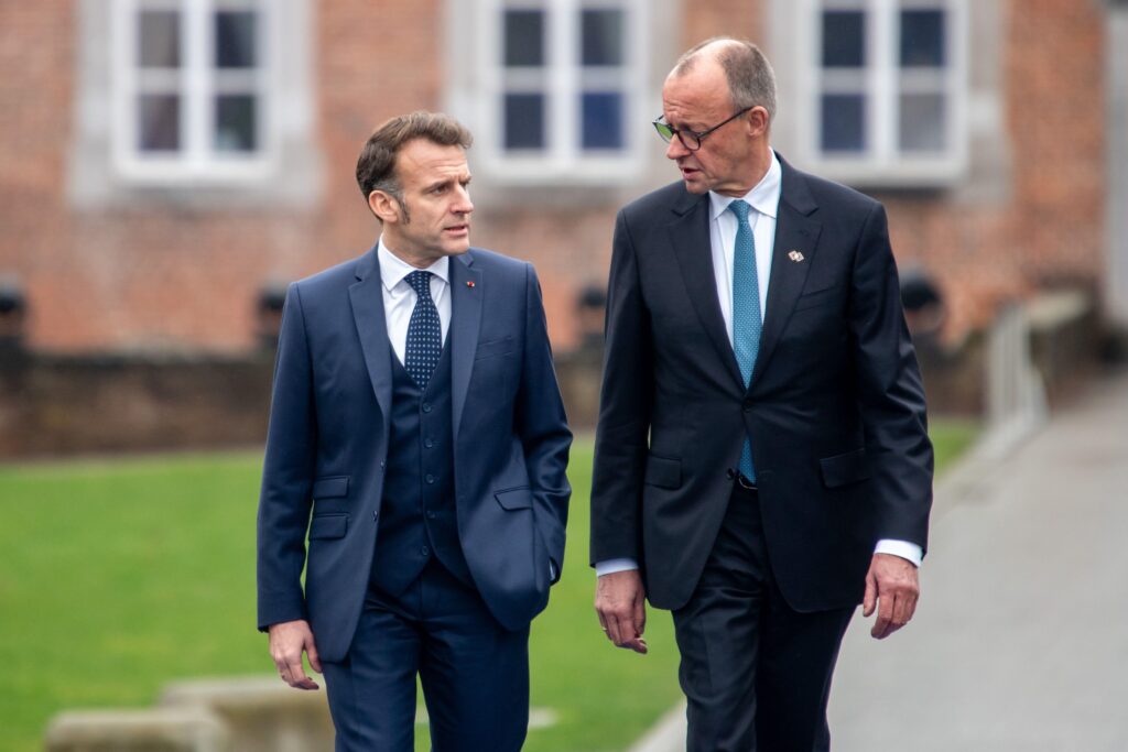 Friedrich Merz, Emmanuel Macron