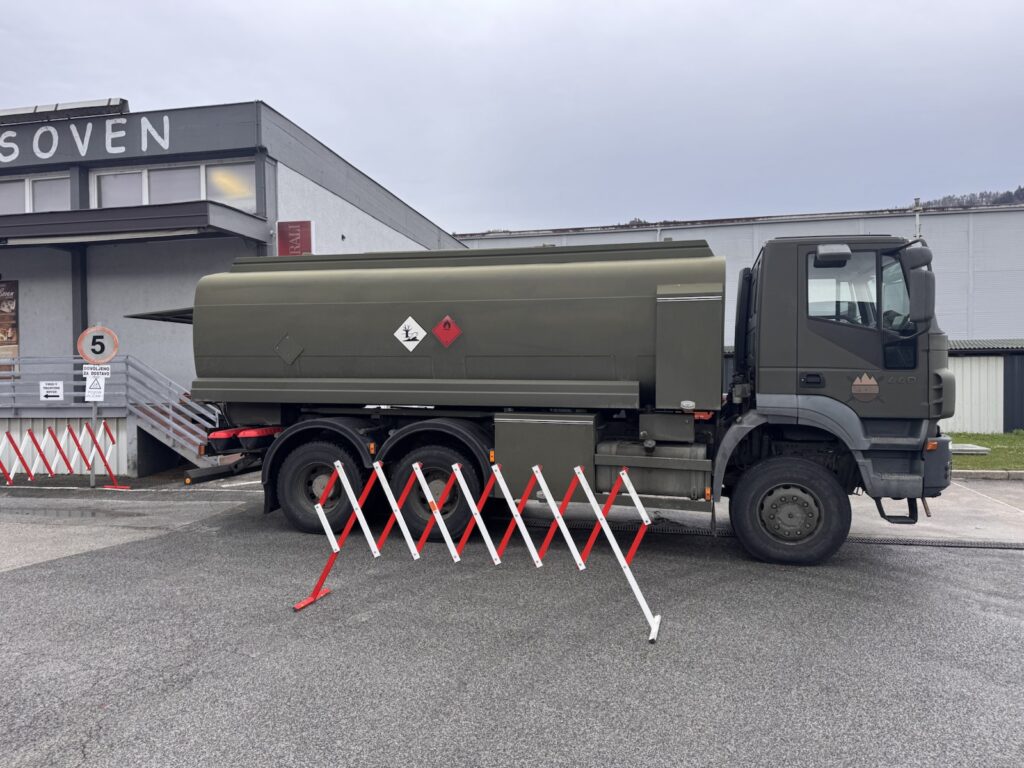 Petrol, cisterna, Slovenska vojska