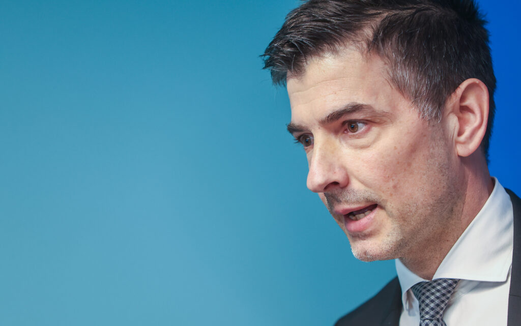 Predsednik uprave Ljubljanske borze Marko Bombač