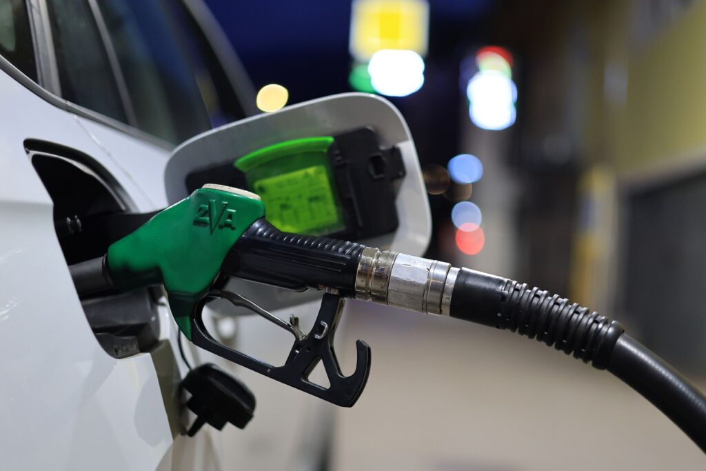 Bencinska črpalka v Italiji