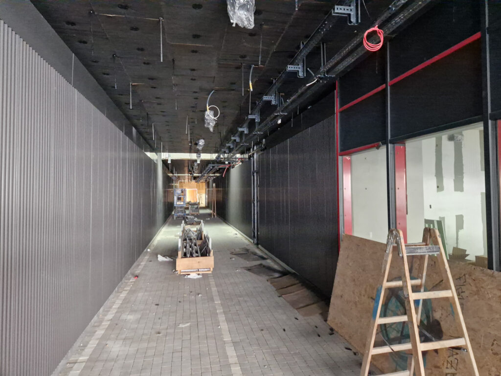 železni&scaron;ka postaja Ljubljana, gradnja