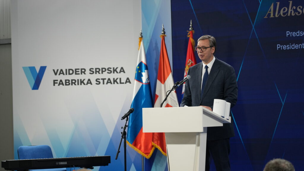 Srbski predsednik Aleksandar Vučić