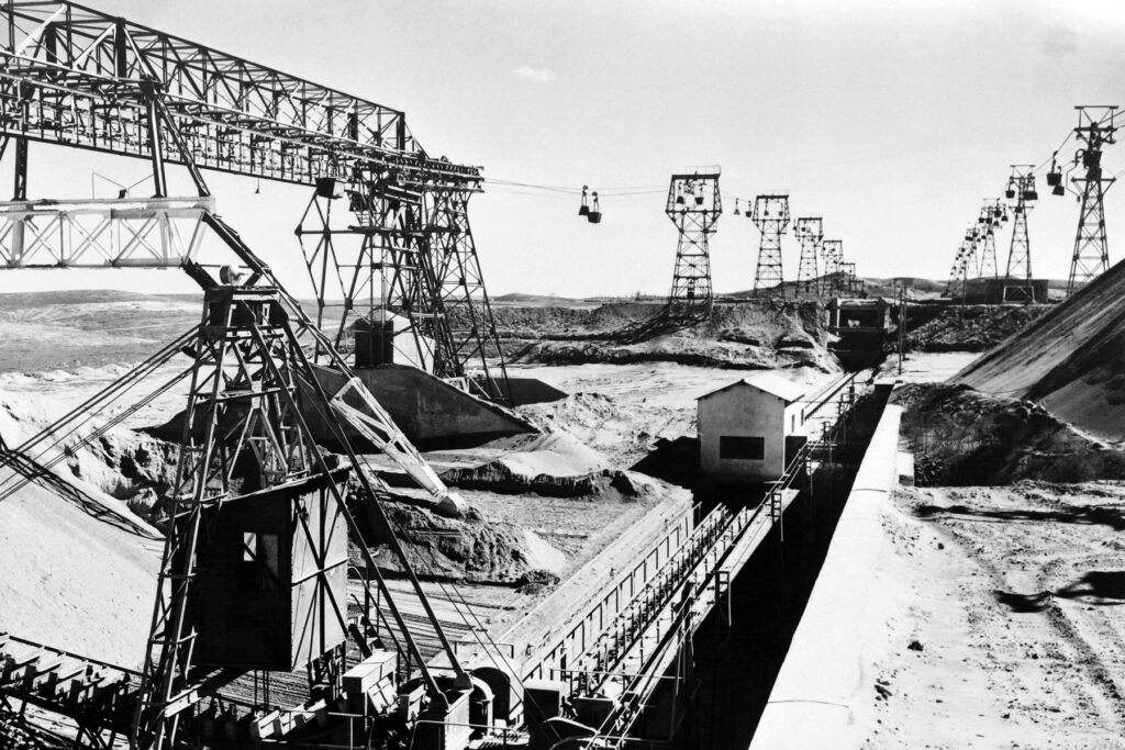 Rudnik fosfatne kamnine Gantour v Maroku