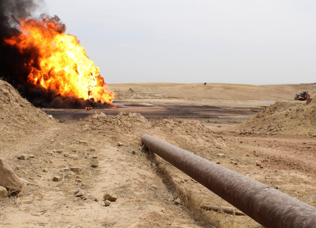 Napad na naftno polje v Kirkuku