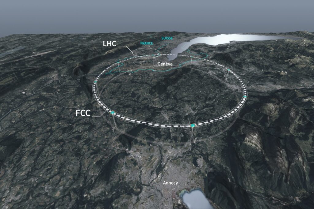 Zasnova novega trkalnika delcev v CERN-u