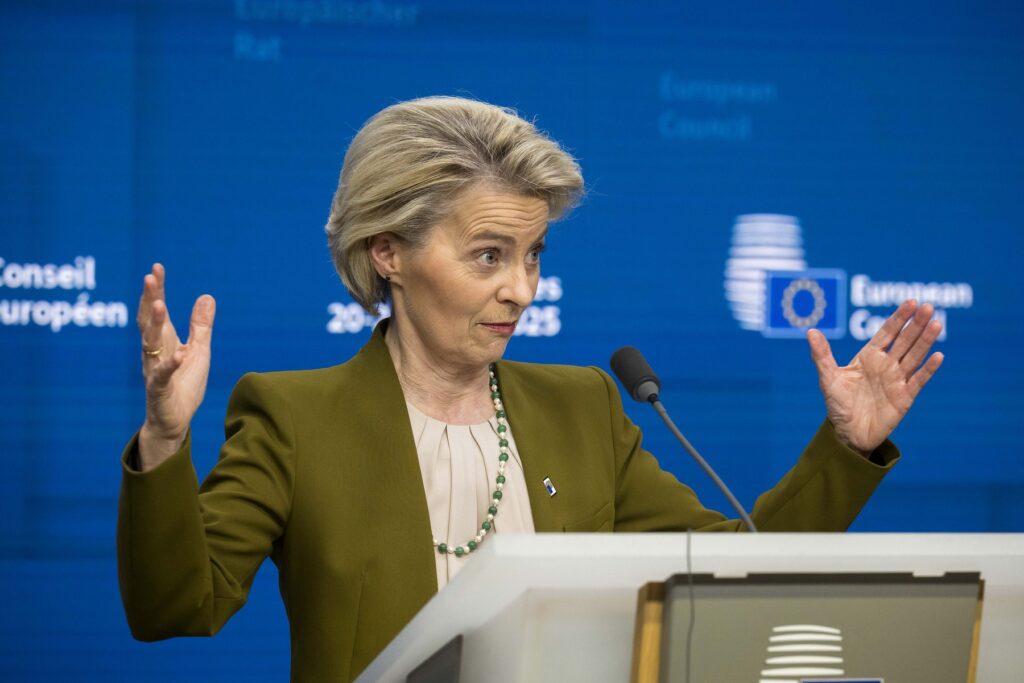 Predsednica Evropske komisije Ursula von der Leyen