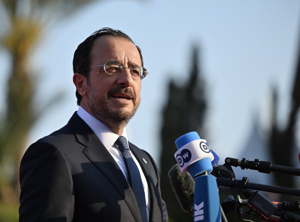 Predsednik Cipra Nikos Kristodolides