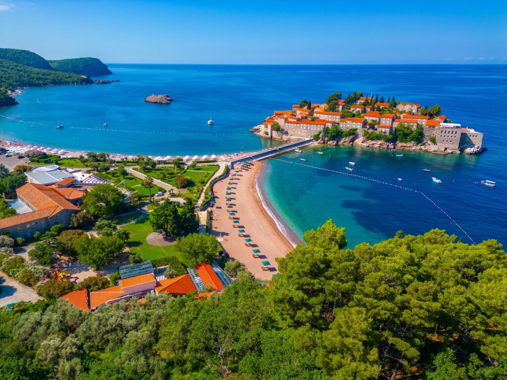 Črna gora, Sveti Stefan, hotel