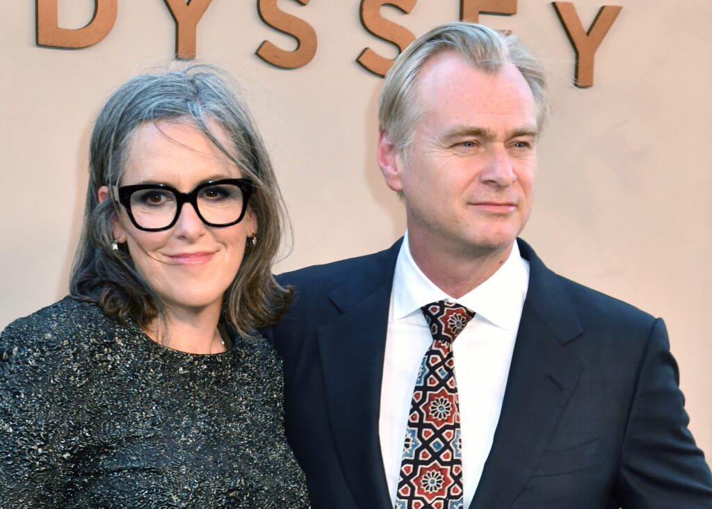 Režiser Christopher Nolan z ženo, producentko Emmo Thomas