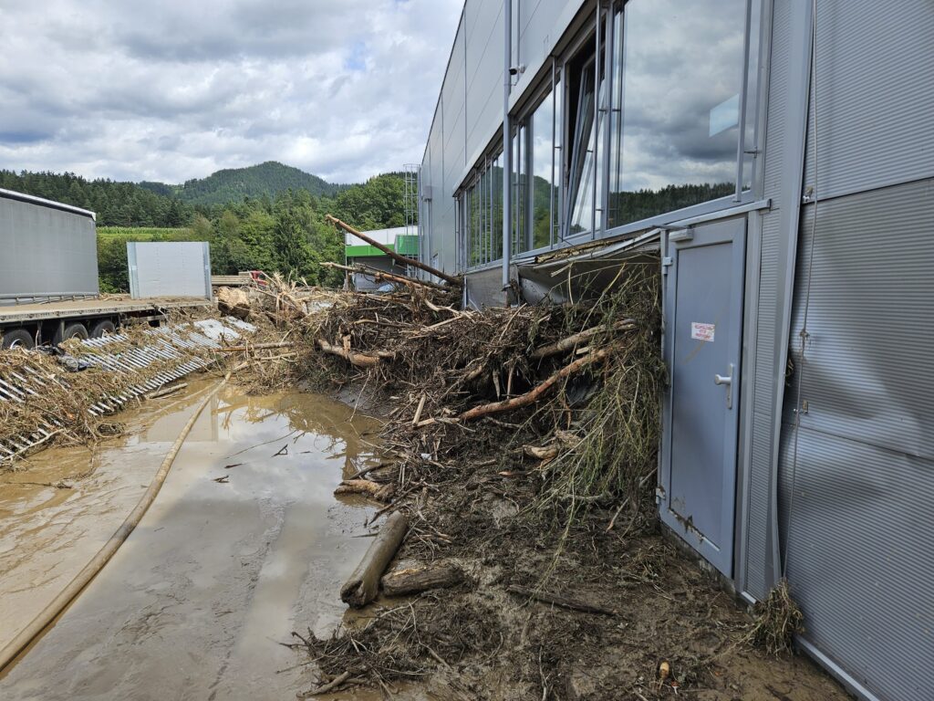 KLS Ljubno, poplave 2023