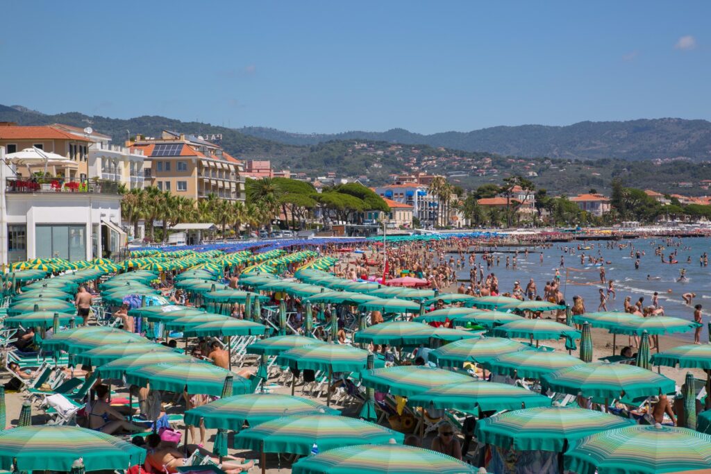 Plaža v Italiji
