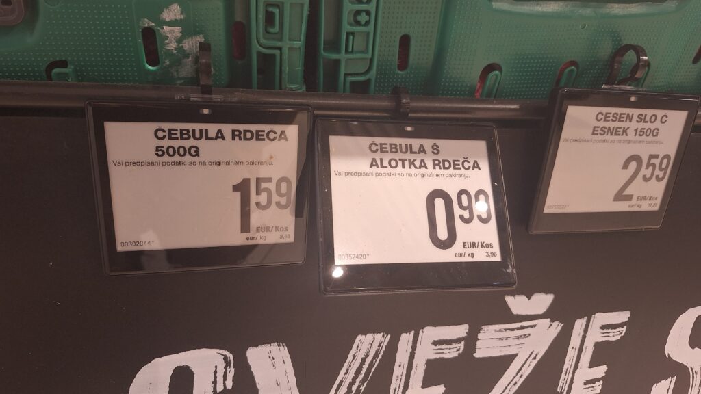 Mercator, digitalne cenovke