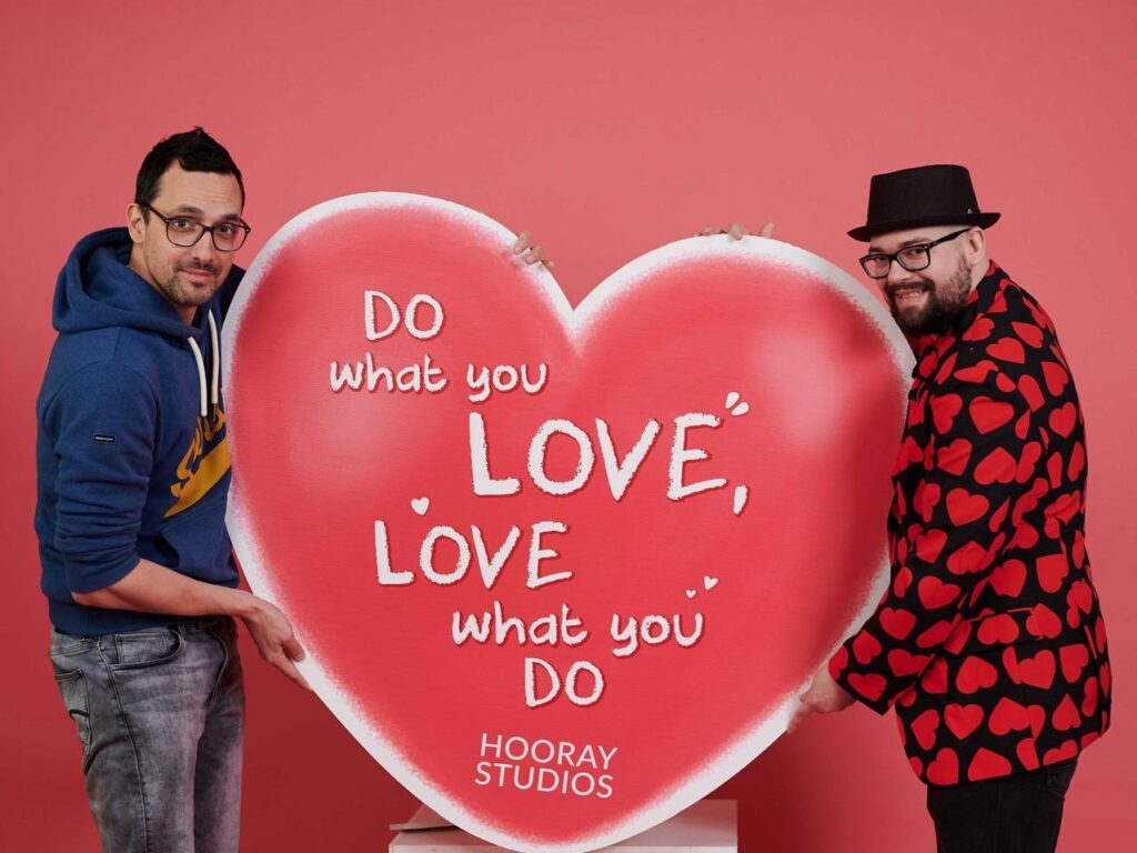 Mic Melan&scaron;ek, Rado Daradan, Mali junaki, Hooray Studios
