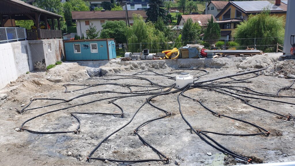razvod geosond, sezonsko shranjevanje toplote, Dewesoft