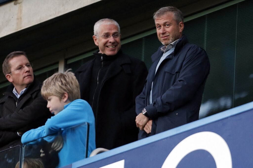 Eugene Tenenbaum, Roman Abramovič na tekmi Chelsea v letu 2014