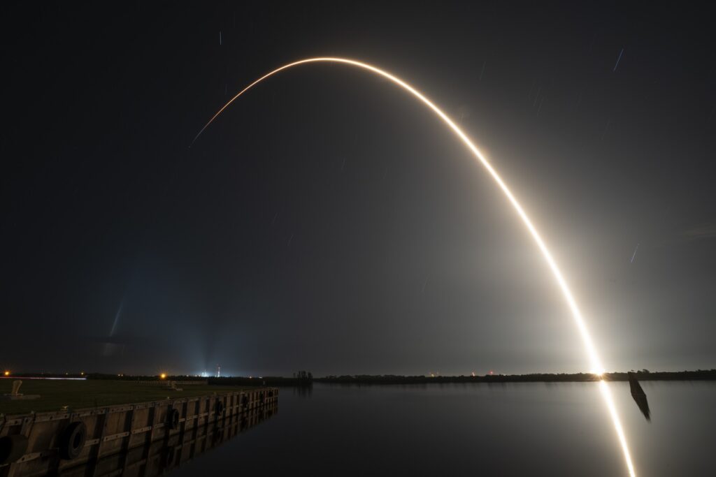 Izstrelitev satelitov Starlink podjetja SpaceX